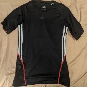 Adidas spandex t shirt